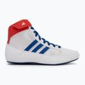 adidas Havoc bambini wrestling scarpe bianco blu rosso 2