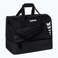 Borsa sportiva ERIMA Six Wings Sports Bag With Bottom Compartment 60 l black