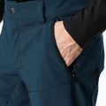 Pantaloni softshell da uomo VAUDE Larice IV dark sea uni 3