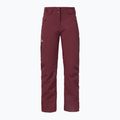 Pantaloni da sci Schöffel Weissach donna bordeaux scuro