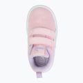 PUMA Courtflex v2 Mesh V Inf rosa donna/puma bianco scarpe da bambino 5