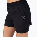 Pantaloncini compressivi da donna PUMA 2In1 Run puma nero 4