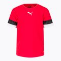 Maglia da calcio PUMA Teamrise da bambino puma rosso/puma nero/puma bianco