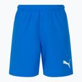 Pantaloncini da calcio da bambino PUMA Teamrise blu elettrico/lemonade/puma bianco