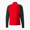 Felpa da calcio PUMA Teamliga 1/4 Zip Top uomo rosso/puma nero 7