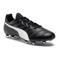 Scarpe da calcio da uomo PUMA King Platinum 21 FG/AG puma nero/puma bianco