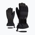 Guanti da snowboard per bambini ZIENER Manu Aquashield nero 7