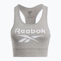 Reggiseno da allenamento Reebok Identity Big Logo grigio medio/bianco da donna 4