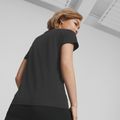 PUMA ESS+ Metallic Logo Tee Donna puma nero/argento metallizzato 4