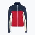 FILA felpa donna Bruckberg Track nero iris vero rosso antico bianco
