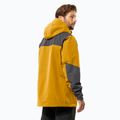 Giacca Jack Wolfskin 3 in 1 da uomo Jasper 2L curry 2