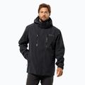 Giacca Jack Wolfskin 3-in-1 da uomo Jasper 2L nero