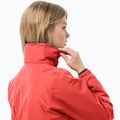 Jack Wolfskin Stormy Point 2L, giacca da pioggia da donna rosso vivo 3