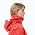 Jack Wolfskin Stormy Point 2L, giacca da pioggia da donna rosso vivo 4