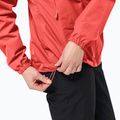 Jack Wolfskin Stormy Point 2L, giacca da pioggia da donna rosso vivo 6