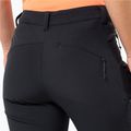 Pantaloni softshell Jack Wolfskin da donna Holdsteig nero 4