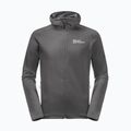 Felpa in pile da uomo Jack Wolfskin Baiselberg con cappuccio Fz 5
