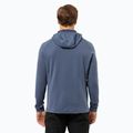 Felpa in pile da uomo Jack Wolfskin Kolbenberg Hooded Fz evening sky 2