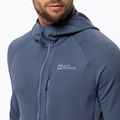 Felpa in pile da uomo Jack Wolfskin Kolbenberg Hooded Fz evening sky 4