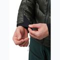 Jack Wolfskin Uomo Alpspitze Down Hoody verde ardesia 4