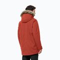 Piumino Jack Wolfskin da uomo Glacier Canyon Parka ruggine intenso 2