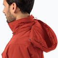 Piumino Jack Wolfskin da uomo Glacier Canyon Parka ruggine intenso 4