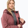 Jack Wolfskin giacca invernale da donna Heidelstein Ins rosso ocra 5