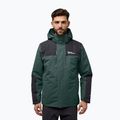 Jack Wolfskin giacca Jasper 3In1 uomo nero oliva