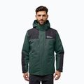 Jack Wolfskin giacca Jasper 3In1 uomo nero oliva