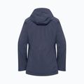 Felpa in pile Jack Wolfskin 3In1 da donna Rotwand grafite 12