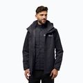 Giacca 3in1 da uomo Jack Wolfskin Romberg 3In1 phantom