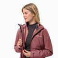 Jack Wolfskin giacca Moonrise 3In1 donna rosso ocra 4
