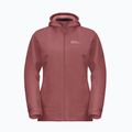 Jack Wolfskin giacca Moonrise 3In1 donna rosso ocra 8