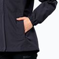 Jack Wolfskin Stormy Point 2L, giacca da pioggia da donna, grafite 5