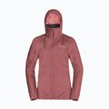 Jack Wolfskin Stormy Point 2L giacca da pioggia da donna rosso ocra 8