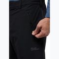 Pantaloni da trekking Jack Wolfskin da uomo Parana nero 4