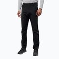 Pantaloni softshell da uomo Jack Wolfskin Activate Thermic neri