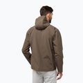 Giacca da pioggia Jack Wolfskin Prelight 2L Ins cold coffee da uomo 2