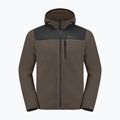 Jack Wolfskin giacca in pile da uomo Kammweg Pile Fz caffè freddo