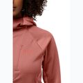 Jack Wolfskin felpa in pile da donna Alpgrat rosso minerale 3