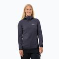 Jack Wolfskin giacca in pile da donna Kolbenberg con cappuccio Fz grafite