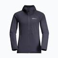 Jack Wolfskin giacca in pile da donna Kolbenberg con cappuccio Fz grafite 7