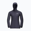 Jack Wolfskin giacca in pile da donna Kolbenberg con cappuccio Fz grafite 8