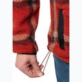 Felpa Jack Wolfskin in pile da uomo Felslicht Check intense rust 3