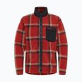 Felpa Jack Wolfskin in pile da uomo Felslicht Check intense rust 6