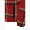Felpa Jack Wolfskin in pile da uomo Felslicht Check intense rust 9