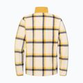 Felpa in pile Jack Wolfskin da uomo Felslicht Check panna cotta 7