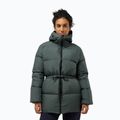 Piumino Jack Wolfskin da donna Kirschallee verde ardesia 3