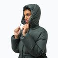 Piumino Jack Wolfskin da donna Kirschallee verde ardesia 4