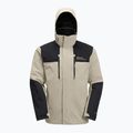 Giacca da pioggia Jack Wolfskin Jasper 2L in pietra da uomo 12